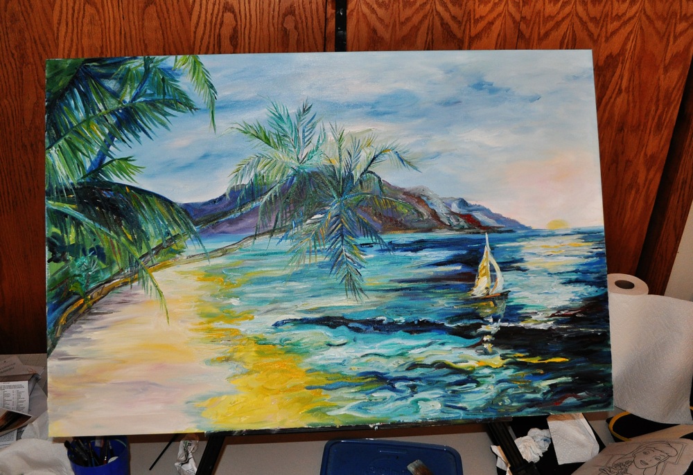 Hawaii Painting Update
